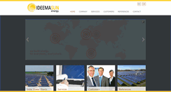 Desktop Screenshot of ideemasun.com